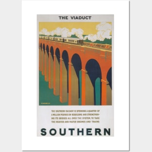 Southern Railways - Vintage Railway Travel Poster - 1925 Posters and Art